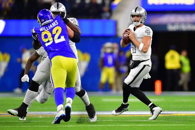 Derek Carr’s career stats vs. Rams are atrocious