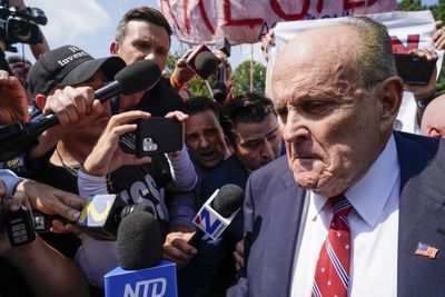 Giuliani files for bankruptcy amid defamation case and criminal charges