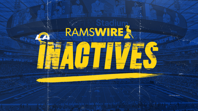 Rams inactives: See who isn’t playing vs. Saints on Thursday night