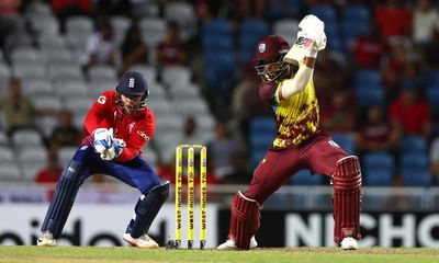 West Indies clinch T20 series after Shai Hope edges hosts past England total