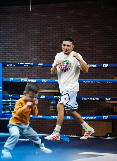 Teofimo Lopez and his Mini-Me: A Boxing Family Affair!