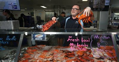 'Organised chaos': Seafood rush starts early as shoppers stock up for Christmas