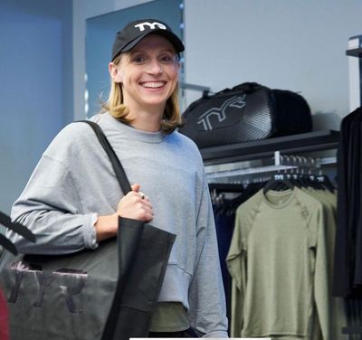 A Stylish Scene: Katie Ledecky Embraces Fashion at the Shoe Store