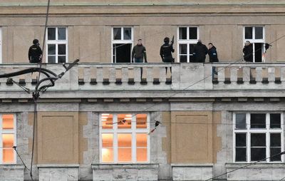 Watch: Prague Charles University shooting latest as police cordon off scene after gunman kills at least 14