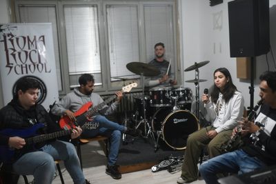 N Macedonia's Roma Rock School Strikes Chord Against Prejudice