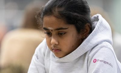Chess: Bodhana Sivanandan, eight, sets new records with victory in Zagreb