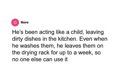 Hey Pandas, AITA For Confronting My Roommate About Leaving Clutter In The Kitchen?