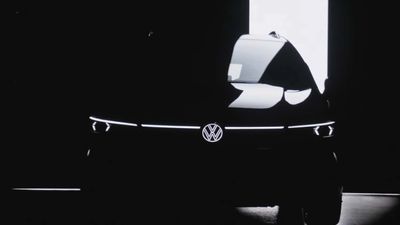 Volkswagen Teases New Golf With An Illuminated Badge