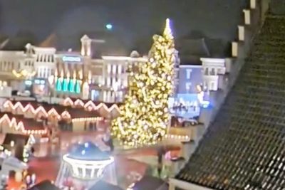 Woman killed and two injured as festive market Christmas tree falls over in Storm Pia