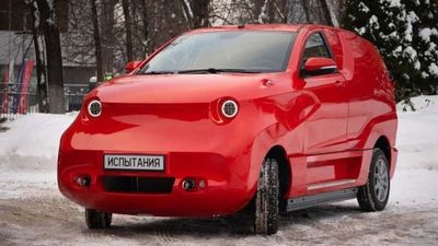 This Russian EV Looks Absolutely Ridiculous