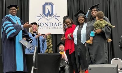 ‘We did it together’: New York mother and daughter graduate college on same day