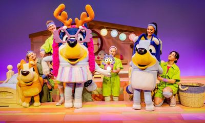 Bluey’s Big Play review – puppy puppets’ sweet show sets tails wagging