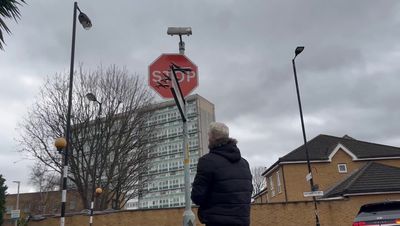 Banksy artwork 'stolen' less than an hour after being unveiled in Peckham in south London