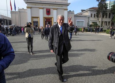 Albania's parliament lifts the legal immunity of former prime minister Sali Berisha
