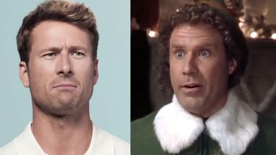 Rachel Zegler, John Stamos And More Reacted To Glen Powell And His Family Running Around Dressed Up As Buddy The Elf, And Their Comments Are A+