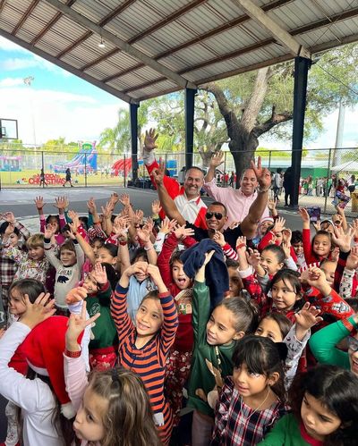 Alex Rodriguez Gives Back at Annual Holiday Toy Drive in Miami