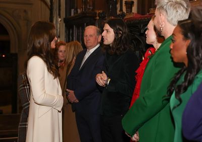 James Bay Performs at The Prince and Princess of Wales Christmas Carol Service