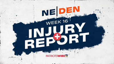 Patriots Week 16 injury report: Two major starters ruled out vs Broncos