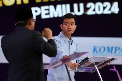 Indonesian leader’s son brushes off ‘nepo baby’ tag in feted debate showing