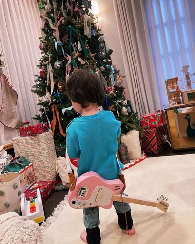 Drew Scott's Son Shines with Musical Talent in Festive Setting