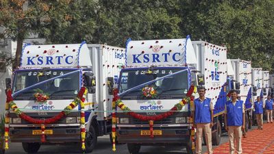 KSRTC enters into logistics business with 20 trucks
