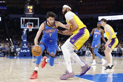 Lakers vs. Thunder: Lineups, injury reports and broadcast info for Saturday