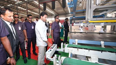 Chief Minister Jagan Mohan Reddy inaugurates ₹956-crore CenturyPly unit at Badvel in Andhra Pradesh’s Kadapa district