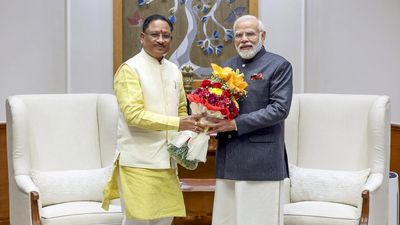 Chhattisgarh CM Sai meets PM Modi in Delhi