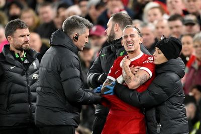 Liverpool facing left-back injury crisis as Kostas Tsimikas injury is confirmed