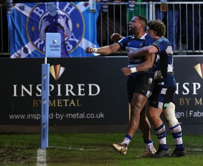 Bath top Gallagher Premiership for Christmas after win over Harlequins