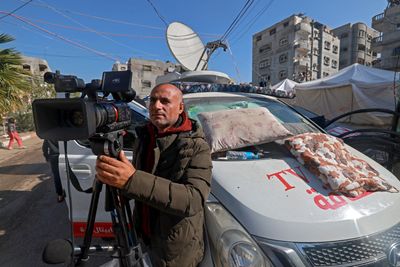 Gaza media office says 100 journalists killed since Israeli attacks began