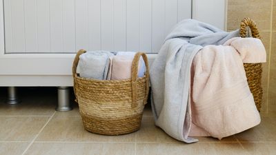 How to fit a hamper in a small bathroom and still have space