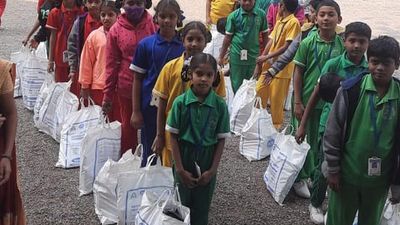 CSR initiative to teach children importance of source segregation of waste