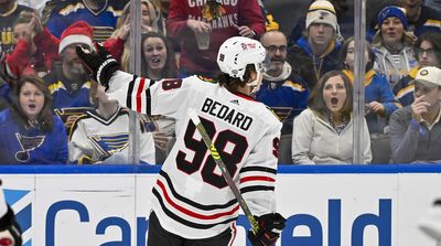 Blackhawks Star Connor Bedard Stuns Fans With Incredible ‘Michigan’ Goal