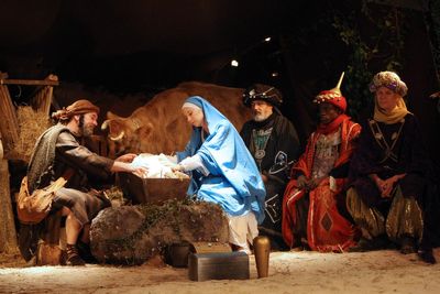 Outrage after Italian church puts up same-sex nativity scene featuring two mothers of baby Jesus