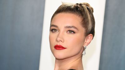 Florence Pugh's kitchen showcases a beautiful way to decorate above lower kitchen cabinets, say experts