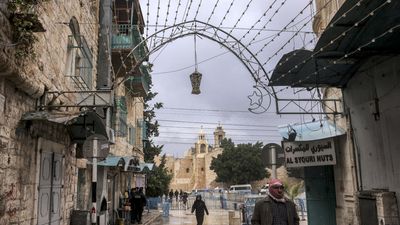 Bethlehem nearly deserted as Christmas celebrations suspended over Israel-Hamas war