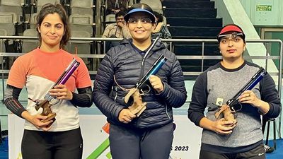 Divya sparkles in the air pistol final; Karan finishes on top