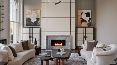 'Start with the art' was this interior designer's mantra for an elegant townhouse
