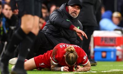 ‘Put him in cotton wool’: Jürgen Klopp concerned by Liverpool injury crisis