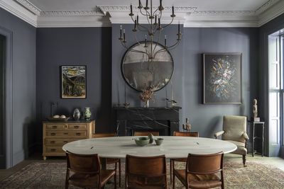 6 ways to decorate with Farrow & Ball Down Pipe, a dramatic black paint