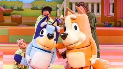 Hit Bluey stage show returns to heeler family hometown