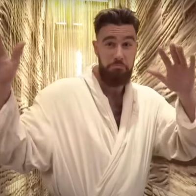 Steamy Travis Kelce Spa Video is Resurfacing Some Giggles Online