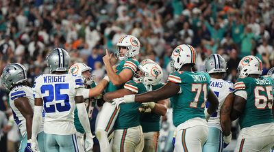 Dolphins’ Jason Sanders Had Elite Celebration After Game-Winning Field Goal vs. Cowboys