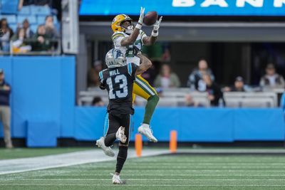 Despite several injuries at WR, Packers offense puts up points vs. Panthers