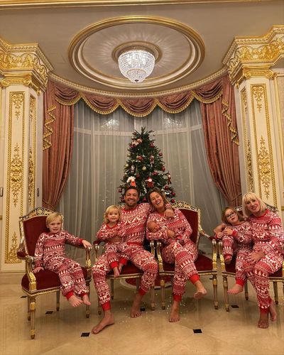 Conor McGregor and Family Embrace Festive Season in Matching Outfits