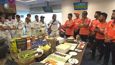 Watch: Dressing room celebrations after India's historic Test win against Australia