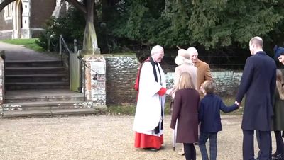 Royal family attend Christmas Day service at Sandringham