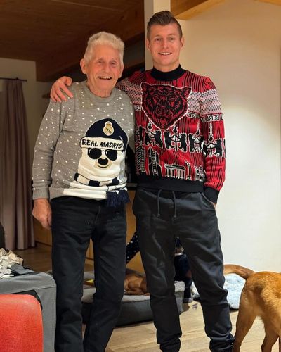 A Heartwarming Holiday Message from Toni Kroos and Grandpa
