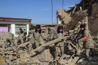 China's Powerful Earthquake Leaves 149 Dead, Prompts Rescue Efforts